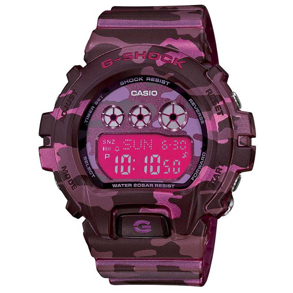 G-Shock Small Classic Crazy Color Camo Pink