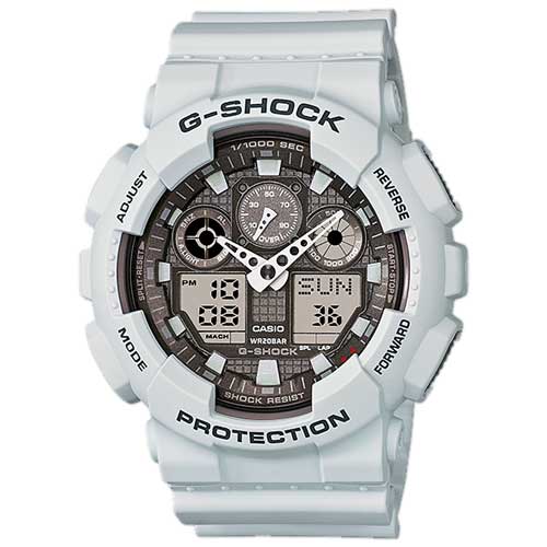 G-Shock Xl Lt Grey Ana-Digi