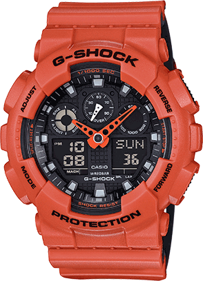G-Shock Ana-Digital 3 Eye Military Orange
