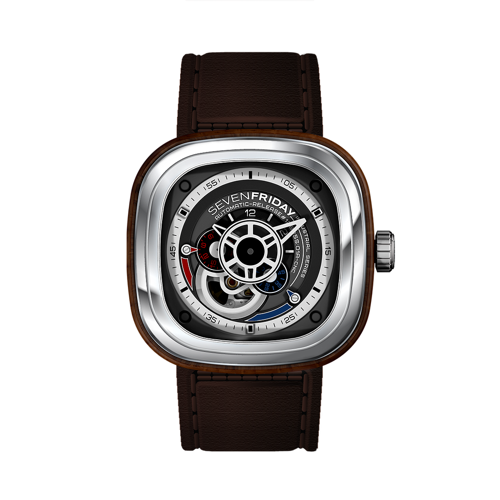 Sevenfriday P3/2 Canadian Black Walnut Wood Automatic Special Edition