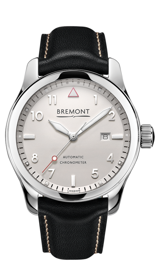 Bremont Solo Polished Case White Dial On Calf