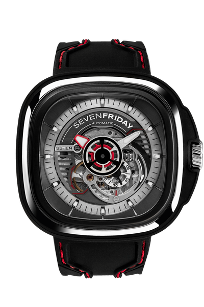 Sevenfriday S3/1 Black &amp; Red Watch