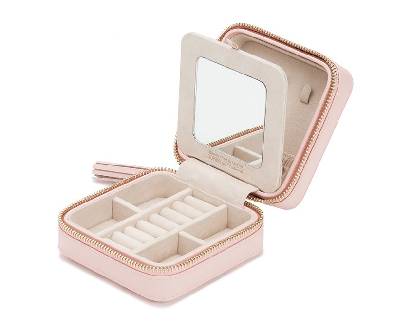 Caroline Zip Travel Jewelry Case
