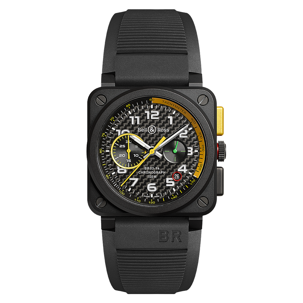 Bell &amp; Ross Br03-94-Rs17 Chronograph W/Carbon Fiber Dial 399/500