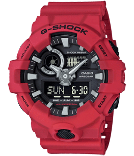 G-Shock Gs Front Button Sprled Ad Red