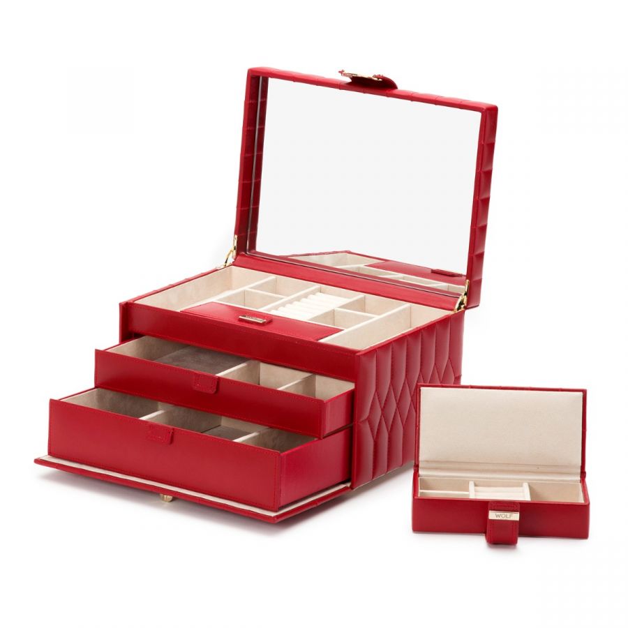 Caroline Med Box Red