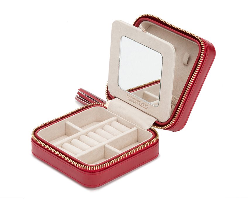 Caroline Zip Case Red