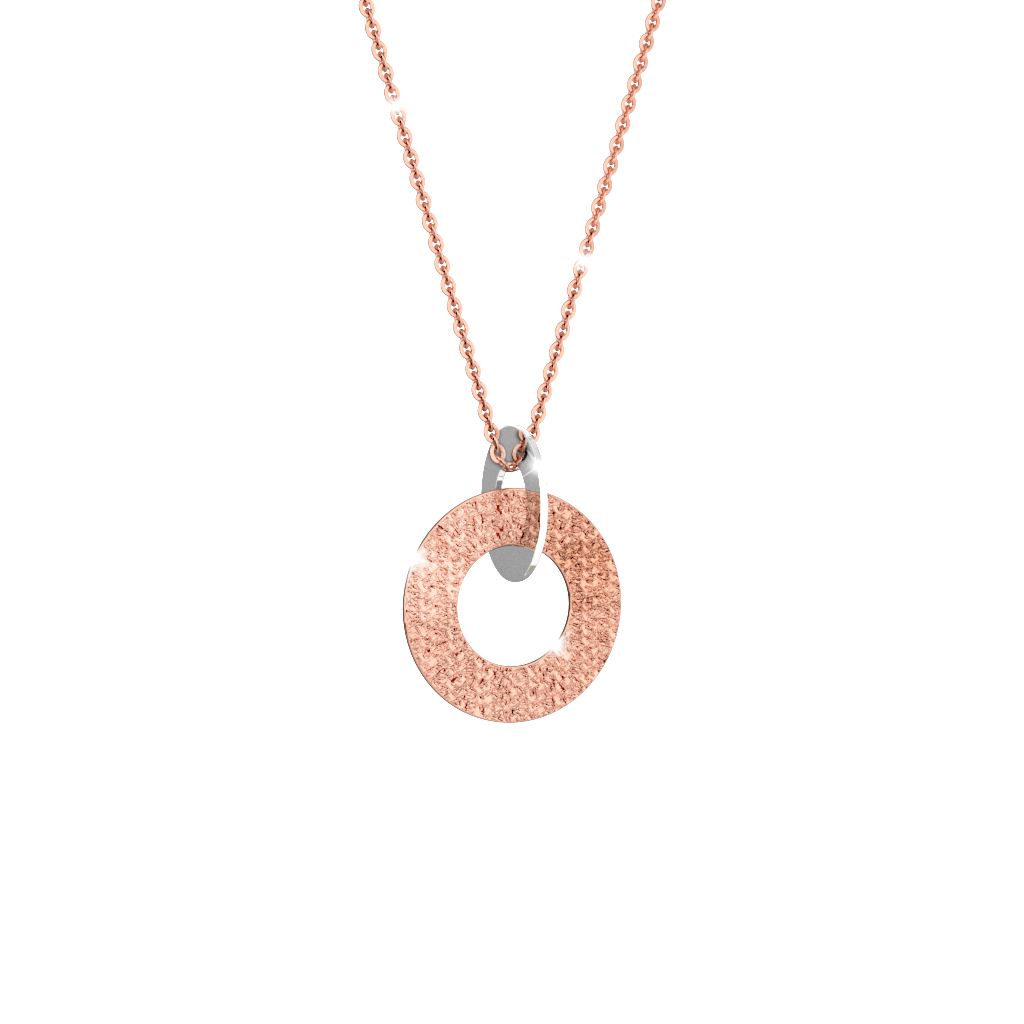Rebecca Bronze & Steel Necklace