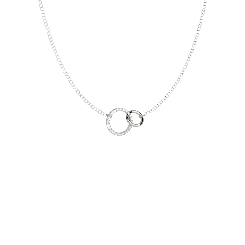 Bronze Necklace W/Stones