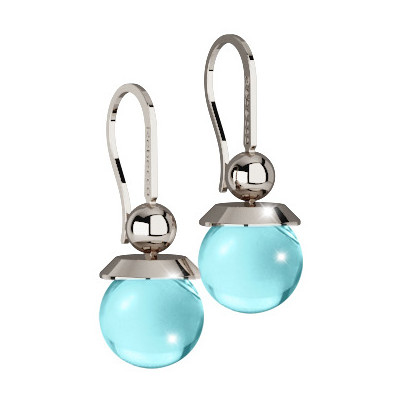 Bronze Earrings W/Stones