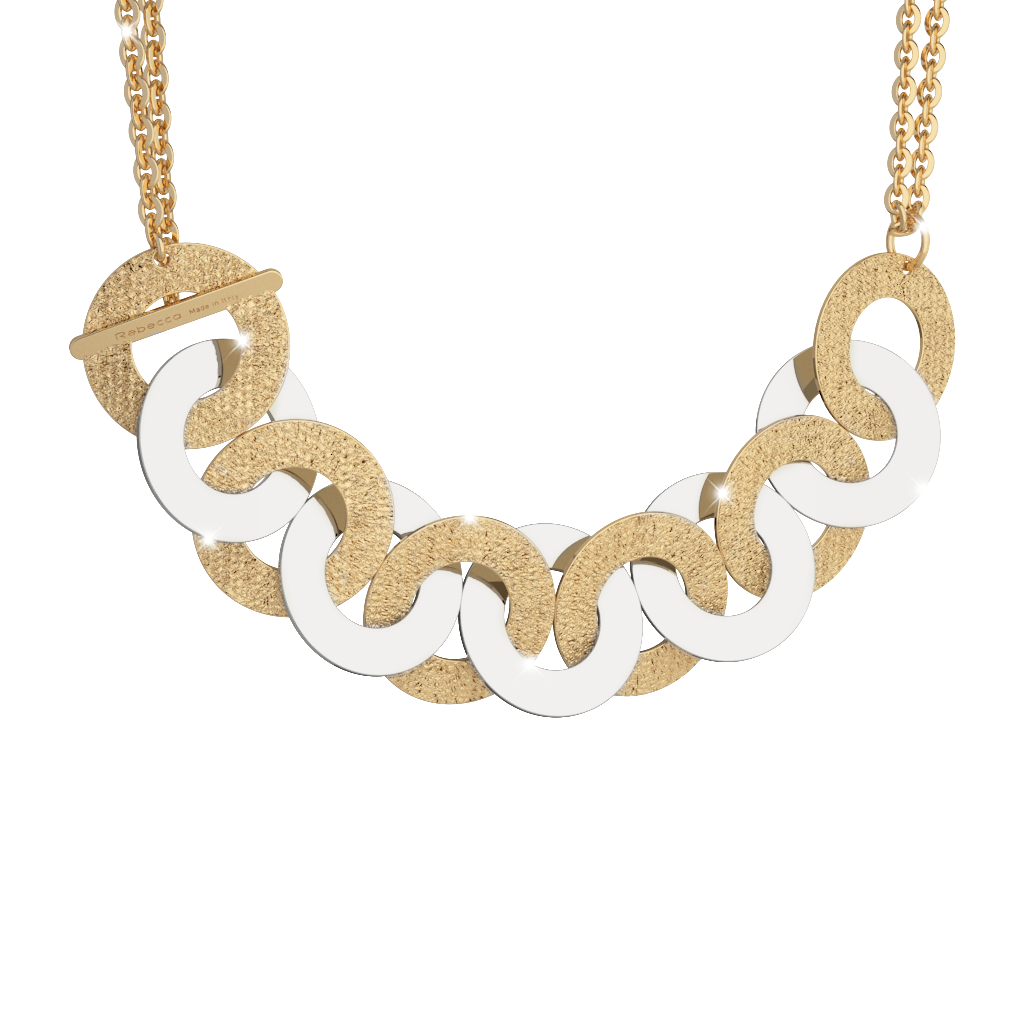 Bronze & Steel Necklace
