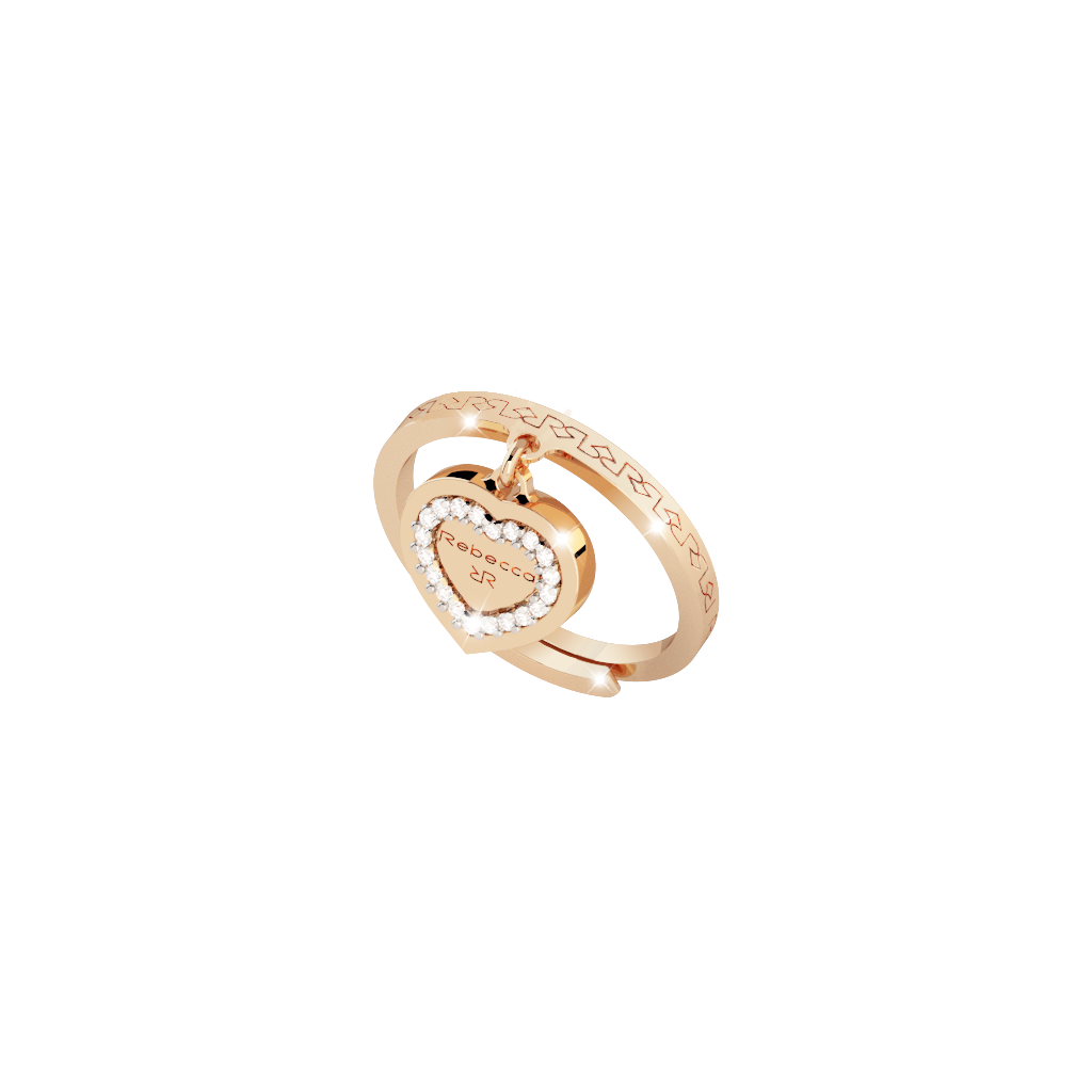 Bronze Ring W/Stone