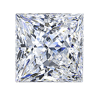2.02ct SI1 F Princess GIA:7256399348