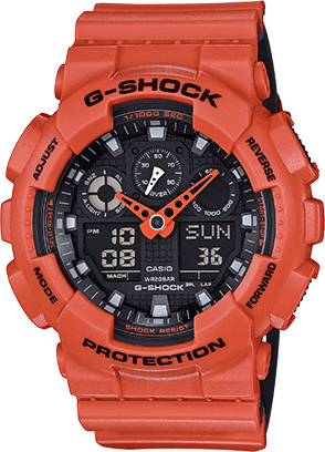 G-Shock Ana-Digital 3-Eye Military Orange