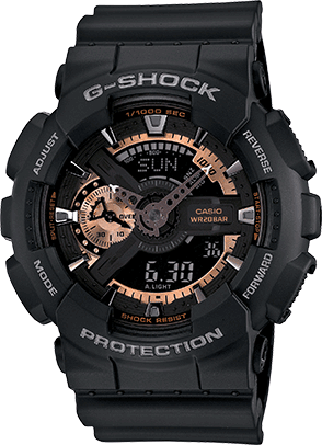 G-Shock Ana-Digital X-Large Rose Gold Black