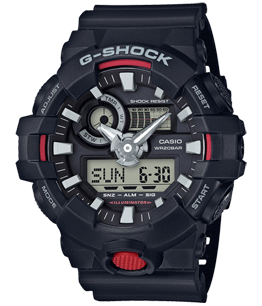 G-Shock Ana-Digital Super Illuminator Black/Red