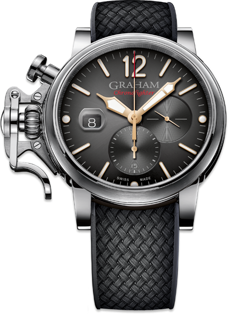 Graham Chronofighter Grand Vintage Grey Radiant Dial