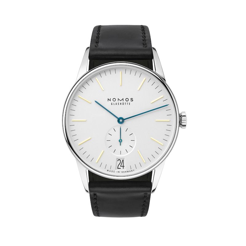 Nomos Orion 38 Date White Dial On Strap