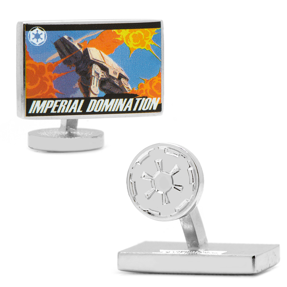 Imperial Domination Propaganda Poster Cufflinks