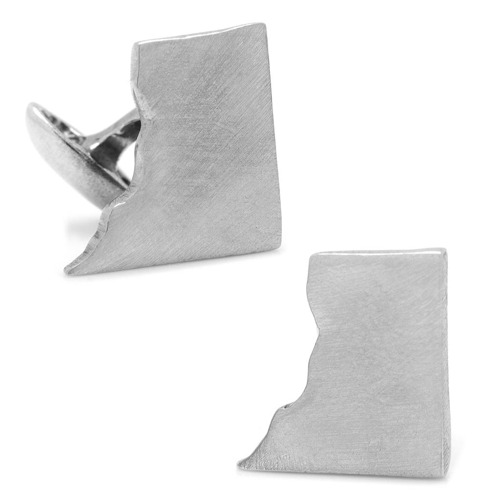 Pewter District Of Columbia Cufflinks