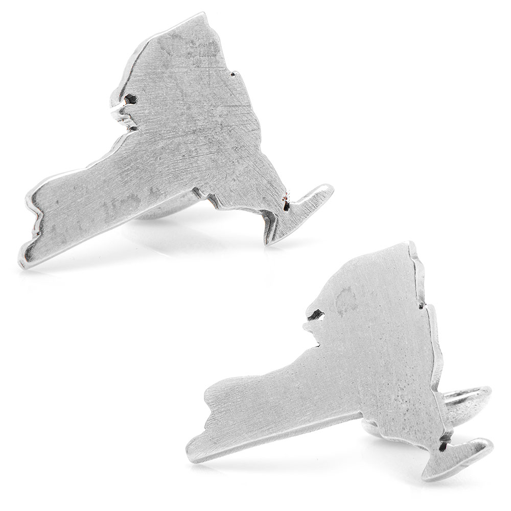 Pewter New York Cufflinks
