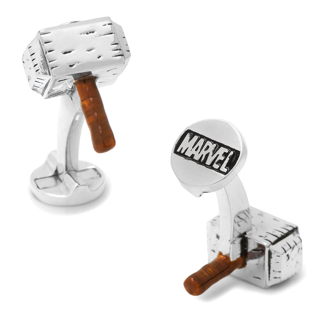 3d Thor Hammer Cufflinks