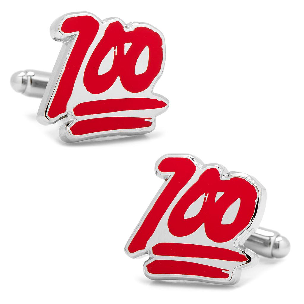 100% Emoji Cufflinks