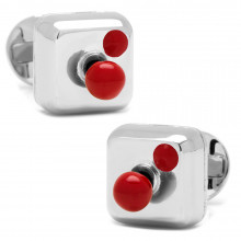 Moving Joystick Cufflinks