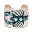 Lobster Blue Cuff