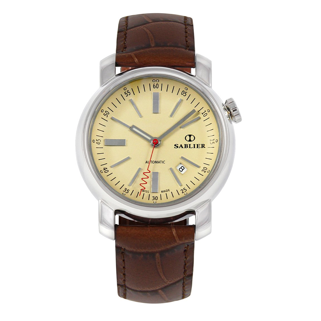 Sablier Grand Cru 44mm Wristwatch With Corkscrew Seconds Hand