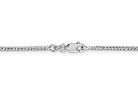 Sterling Silver 2mm Curb Chain