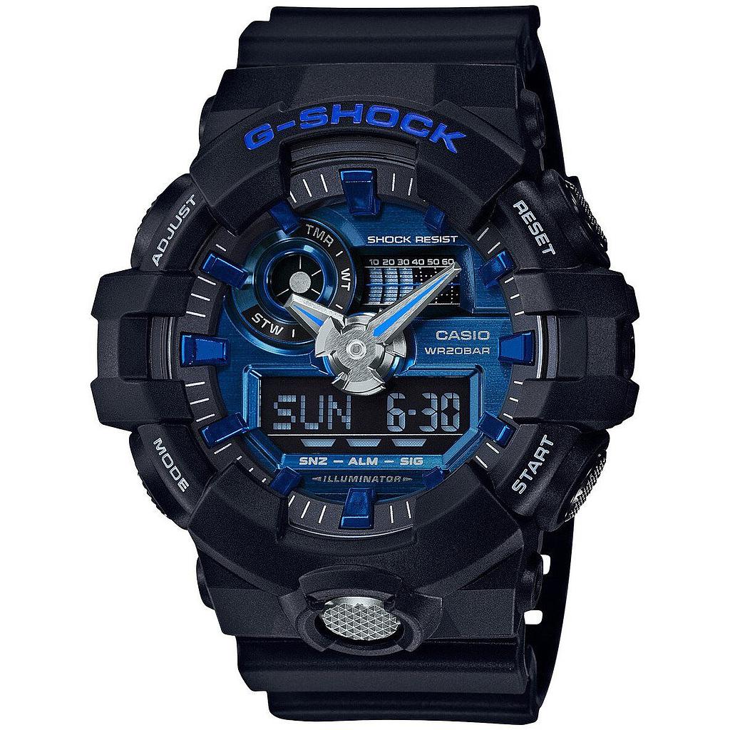 G-Shock Ana-Digi Super Illuminator Black/Blue