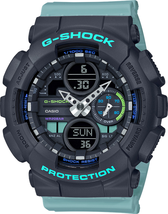 G-Shock S Series Ana-Digi 3eye '19 Black/Teal
