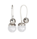 Hollywood Pearl Earrings With Bead