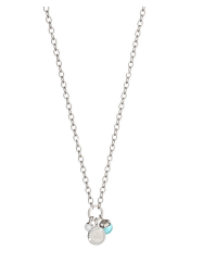 Hollywood Stone Long Charm Necklace