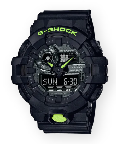 G-Shock Analog-Digital With Vivid Yellow