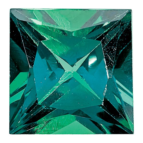 Created Alexandrite 6mm Princess