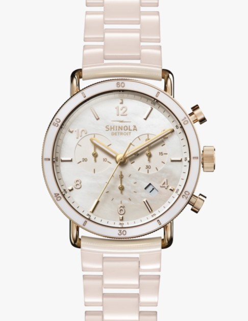 Canfield Sport On Blush Ceramic Bracelet