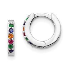 Colorful Small Hoops