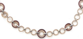 Carnation & Burgundy Long Necklace
