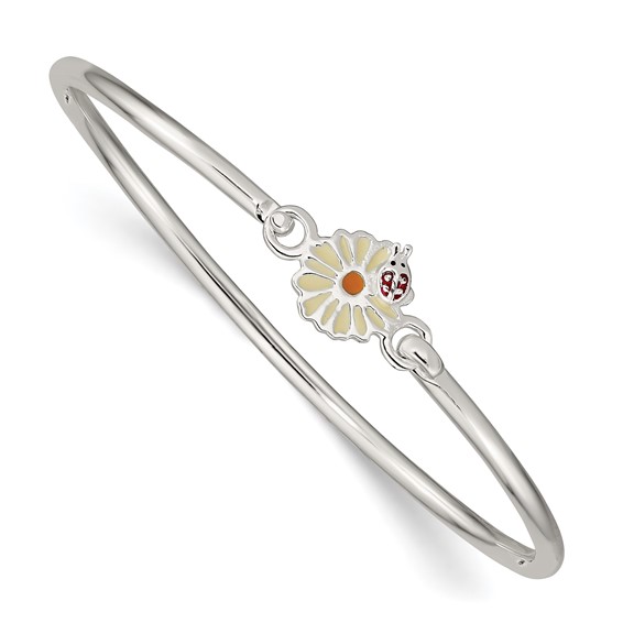 Kids Flower Enamel Bracelet