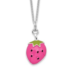 Kids Strawberry Necklace