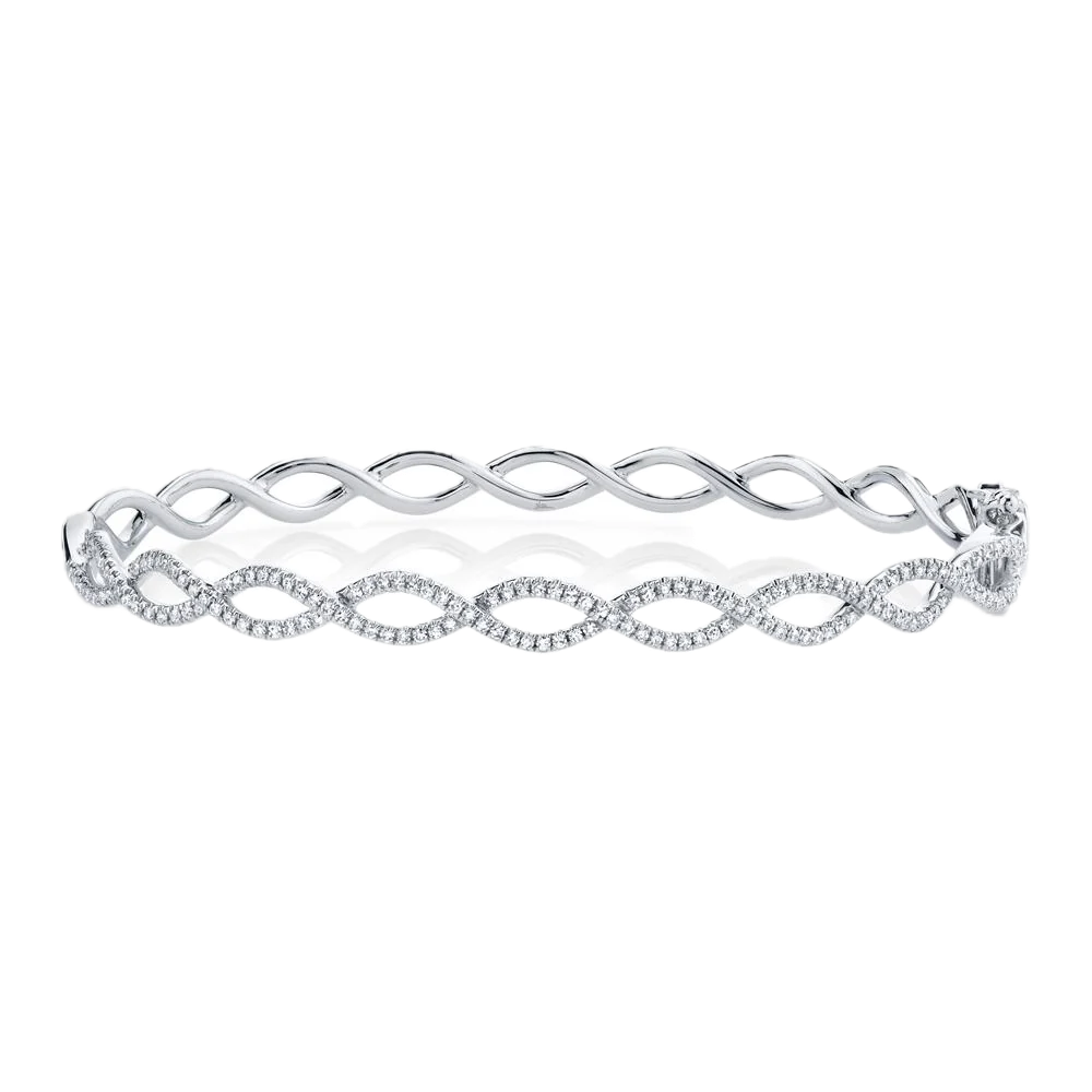 Infinity Bangle Bracelet