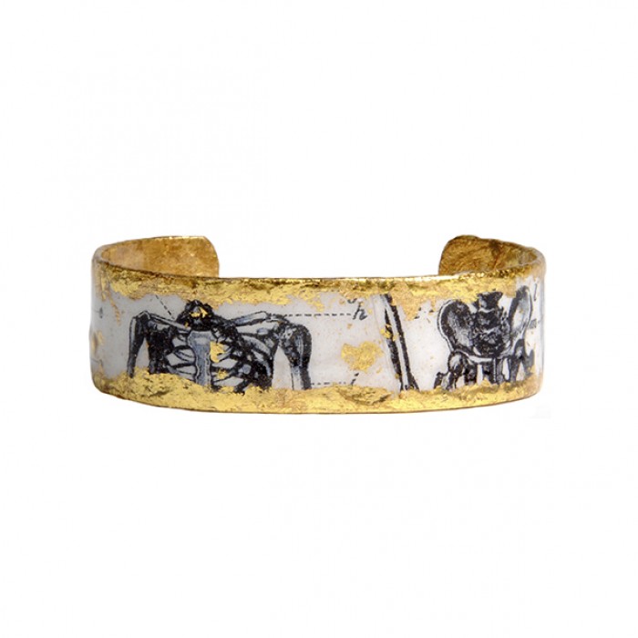 1895 Skeleton Of A Man Cuff