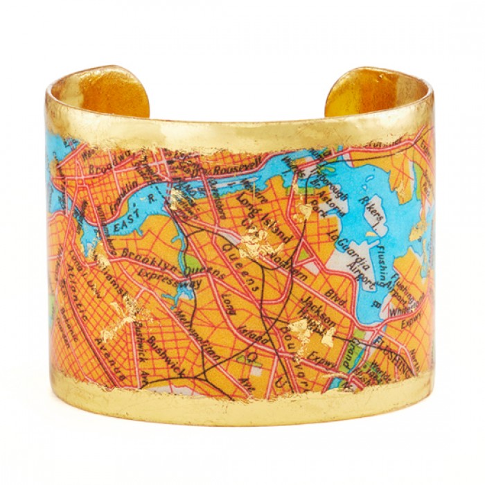 Brooklyn Queens Map Cuff