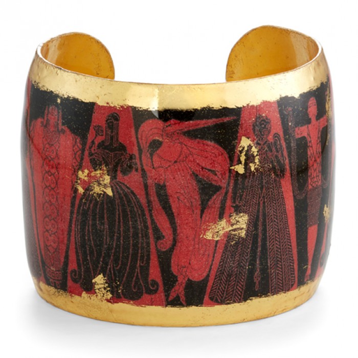 Erté Gothic Glam Cuff