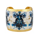 Rorschach Black & Blue Cuff