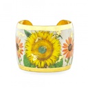 Sunflower & Daisies Cuff