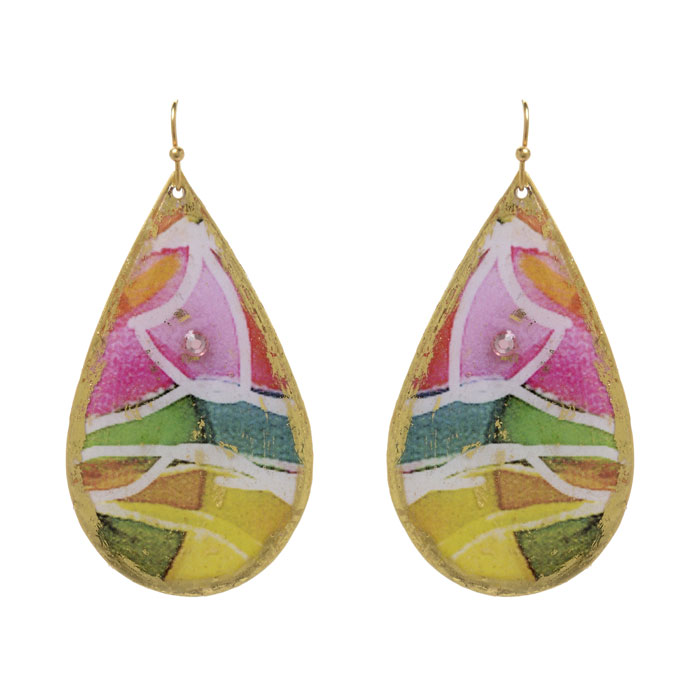 Charleston Teardrop Earrings - A