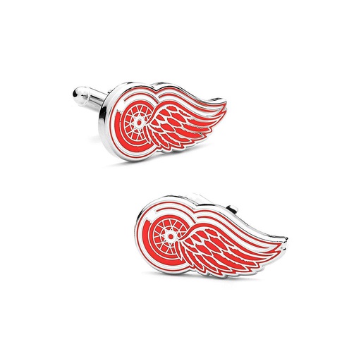 [CU.CUFF.0002912] Plated Detroit Red Wings Cufflinks